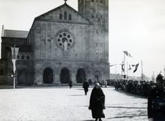 Magyarország, Budapest IX., Haller utca Páli Szent Vince-templom., 1942, Bor Dezső, Budapest, Fortepan #231666