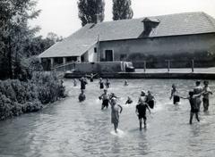 1934, Bor Dezső, gyerekek, fürdőzés, Fortepan #231778