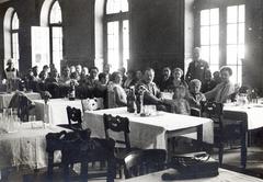 1933, Bor Dezső, restaurant, Fortepan #231838