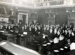 Magyarország, Budapest V., Váci utca 62-64., a pesti Új Városháza ülésterme., 1934, Bor Dezső, Budapest, Fortepan #231846