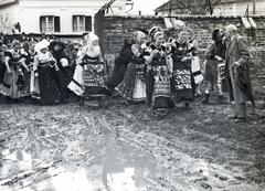 1933, Bor Dezső, folk costume, Matyó folk costume, Fortepan #231869