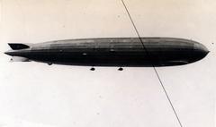 Magyarország, a Graf Zeppelin léghajó., 1931, Bor Dezső, léghajó, Fortepan #231956