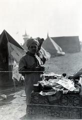 Magyarország, Gödöllő, 4. Nemzetközi Cserkész Világtalálkozó (Jamboree), háttérben a Nyírbátori harangláb., 1933, Bor Dezső, cserkész, Fortepan #232166