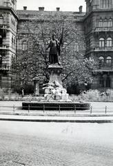 1932, Bor Dezső, sculpture, Nikola Šubić Zrinski-portrayal, Fortepan #232195