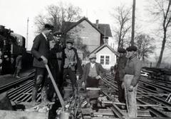 Magyarország, Mindszentgodisa, Godisa (ekkor önálló, ma a község része), Bakóca-Godisa vasútállomás., 1940, Baksa, Fortepan #232653