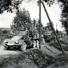 1940, Tordai György, Krupp Protze, Ford G917T, Fortepan #232795