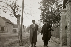 1941, Fortepan/Album002, street view, man, bowler hat, Fortepan #23284