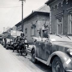 1940, Tordai György, motorcycle, Fortepan #232926