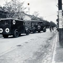 1940, Tordai György, poster, ambulance, Fortepan #232933