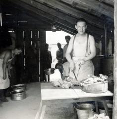 1940, Tordai György, kitchen, cooking, Fortepan #232951