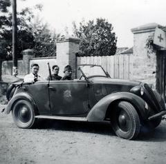 1940, Tordai György, General Military Vehicle Emblem, Fortepan #232957