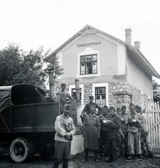 Hungary, Bánk, Tóparti sétány - Tó utca sarok, Tengerszem pensió a tó partján., 1940, Tordai György, Fortepan #232974