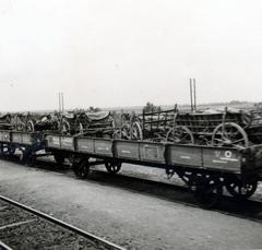 1940, Tordai György, chariot, rail, Fortepan #232998