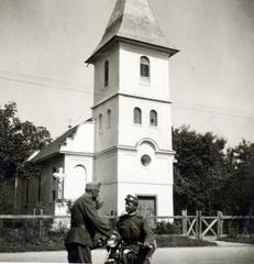 Ukraine,Zakarpattia Oblast, Jézus Szíve-templom. A felvétel a magyar csapatok bevonulása idején készült., 1940, Tordai György, Fortepan #233025