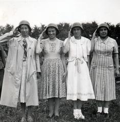 1940, Tordai György, tisztelgés, cross-dressing, Fortepan #233085