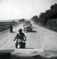 1940, Tordai György, motorkerékpár, Fortepan #233169