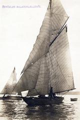 1923, Karácsony Iván, sailboat, Fortepan #233621