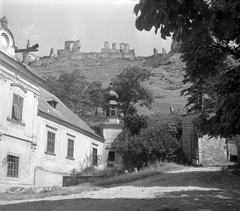 Magyarország, Sümeg, Püspöki Palota és a vár., 1950, Építész, palota, vár, püspöki palota, Fortepan #23393