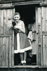 1957, Lelkes Ilka, Fortepan #234091