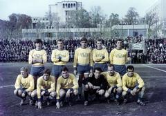 1969, Hegyvidéki Helytörténeti Gyűjtemény, futballcsapat, Fortepan #234290