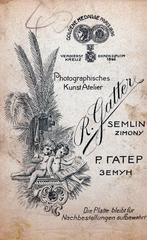 1900, Hegyvidéki Helytörténeti Gyűjtemény, verso, Fortepan #234319