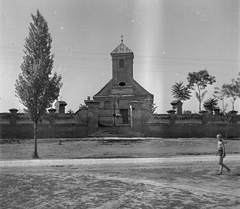 Magyarország, Makó, Kálvária utca, Kálvária kápolna., 1951, Építész, kápolna, feszület, Római Katolikus Egyház, Fortepan #23435