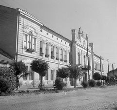 Magyarország, Makó, Széchenyi tér 6., Régi Városháza., 1951, Építész, vörös csillag, Fortepan #23448