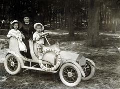 1921, Hegyvidéki Helytörténeti Gyűjtemény, Best of, pedal car, playground, Fortepan #234678