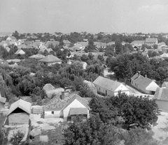 Magyarország, Vasvár, látkép a Góré dombról., 1952, Építész, látkép, Fortepan #23494