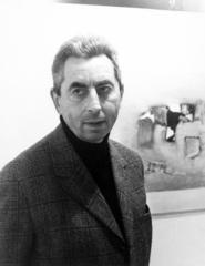 France, Paris, Bartha László festőművész, könyvillusztrátor és díszlettervező., 1971, Lőcsei (Tóth) Péter, Fortepan #234944