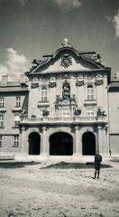 Magyarország, Gödöllő, a Jászóvári Premontrei Kanonokrend Gödöllői Reálgimnáziuma (később Szent István Egyetem)., 1935, Várallyai Katus, Fortepan #235020