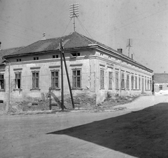 Magyarország, Vasvár, Árpád tér 2., az egykori Magyar Királyi Kaszinó., 1952, Építész, kaszinó, Fortepan #23504