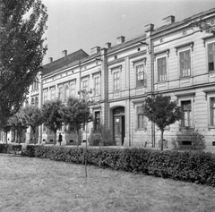 Magyarország, Székesfehérvár, Vörösmarty tér 8., 1954, Építész, utcakép, Fortepan #23577