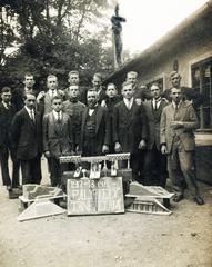 1918, Száraz Miklós György, boys, course, tableau, Fortepan #236370
