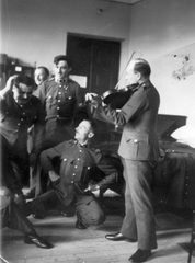 1936, Kővári Brigitta, dance, military, partying, Fortepan #23779