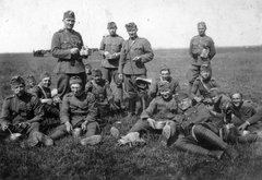 1936, Kővári Brigitta, dixie, military, field, lunch hour, Fortepan #23785