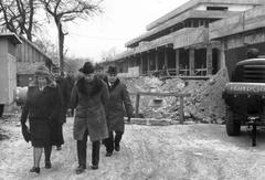1976, Középületépítő Vállalat - Kreszán Albert - Koczka András - Kemecsei József, Fortepan #238094