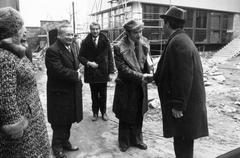 1976, Középületépítő Vállalat - Kreszán Albert - Koczka András - Kemecsei József, Fortepan #238097