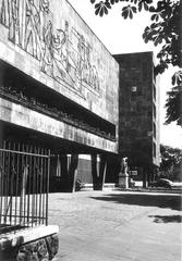 1954, Középületépítő Vállalat - Kreszán Albert - Koczka András - Kemecsei József, Fortepan #238106