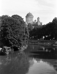 Hungary, Esztergom, Kis Duna, Bazilika., 1958, Szánthó Zoltán, picture, Fortepan #24289