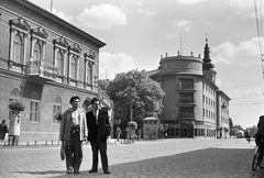 Magyarország, Nyíregyháza, Luther (Felszabadulás) utca, Luther-ház., 1959, Szánthó Zoltán, Fortepan #24371