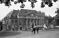 Magyarország, Debrecen, Nagyerdei körút 98., Orvostudományi Egyetem., 1959, Szánthó Zoltán, építészet, egyetem, Korb Flóris-terv, Fortepan #24374