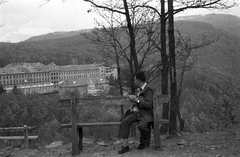 Magyarország, Mátraháza, Állami Gyógyintézet (később Mátrai Gyógyintézet)., 1959, Szánthó Zoltán, Fortepan #24408