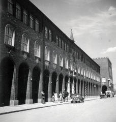 Magyarország, Szeged, Dóm tér., 1938, Lőrincze Judit, autóbusz, automobil, Fortepan #24588