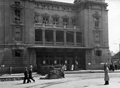 Serbia, Belgrade, Nemzeti Színház., 1941, Martin Djemil, national theater, Aleksandar Bugarski-design, Fortepan #24645