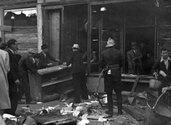 Serbia, Belgrade, 1941, Martin Djemil, firefighter, Fortepan #24650