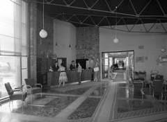 Magyarország,Balaton, Tihany, Motel, hall., 1960, UVATERV, Fortepan #2493