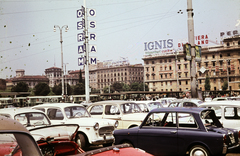 Olaszország, Róma, Piazza dei Cinquecento., 1963, Pozsgay Eszter, Fortepan #250082