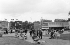 Magyarország, Városliget,Budapesti Nemzetközi Vásár, Budapest XIV., 1963, Rácz Vekerdi Gyuláné, nemzetközi vásár, Budapest, Fortepan #250186