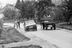 1982, Vimola Károly, Dacia-brand, number plate, Horse-drawn carriage, bicycle, gas tank, Fortepan #250327